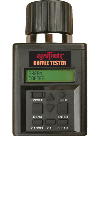 AgraTronix Tester Di Umidità Per Caffè Modello 08150 – Portatile, Range 7-40% Per Caffè Verde E Tostato, Calibrabile, Display Retroilluminato
